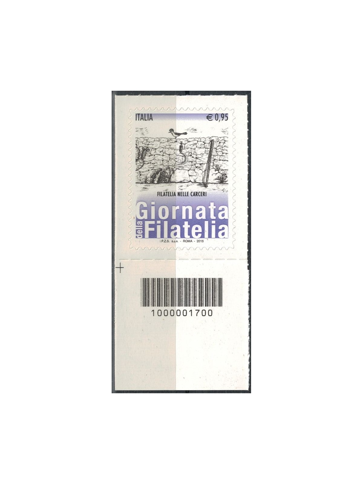 ITALY 2015 Philately Day CB 1700 ais