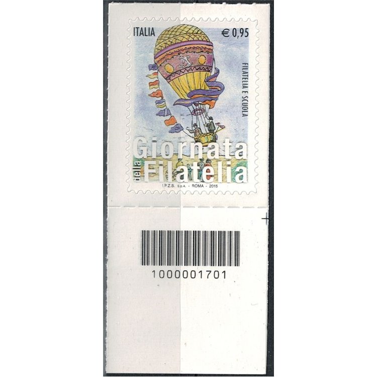 ITALY 2015 Philately Day CB 1701 aid