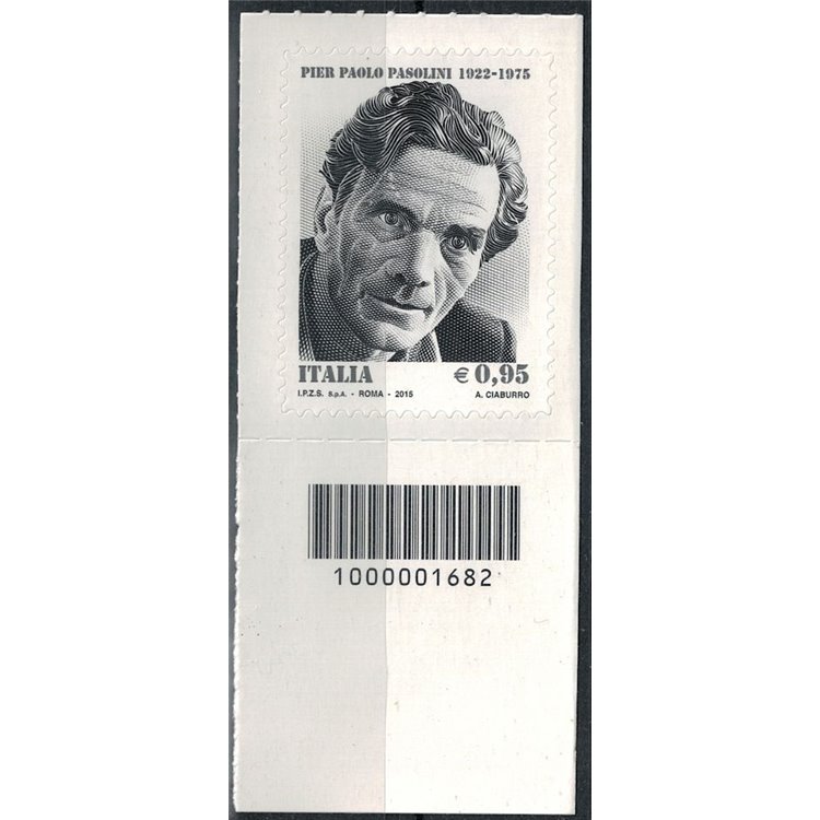 ITALY 2015 Pier Paolo Pasolini CB 1682 aid