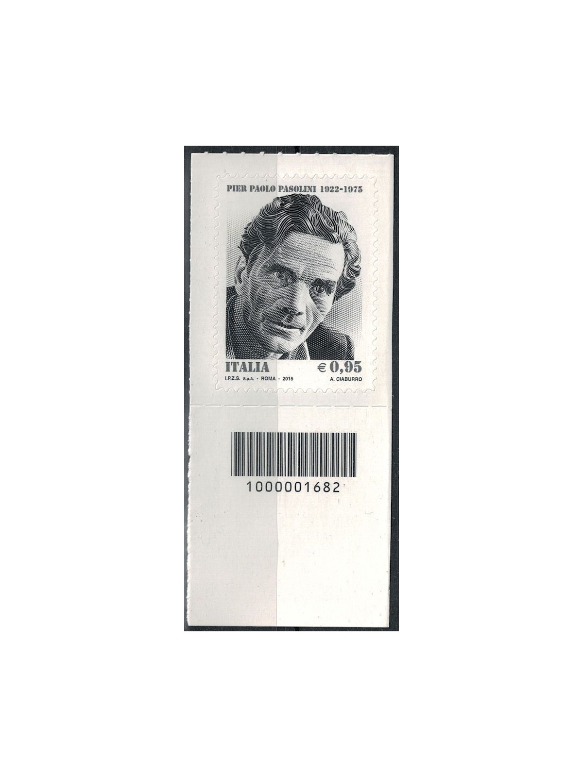 ITALIA 2015 Pier Paolo Pasolini CB 1682 aid