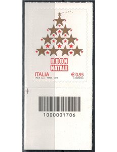 ITALIA 2015 Natale laico CB 1706 ais