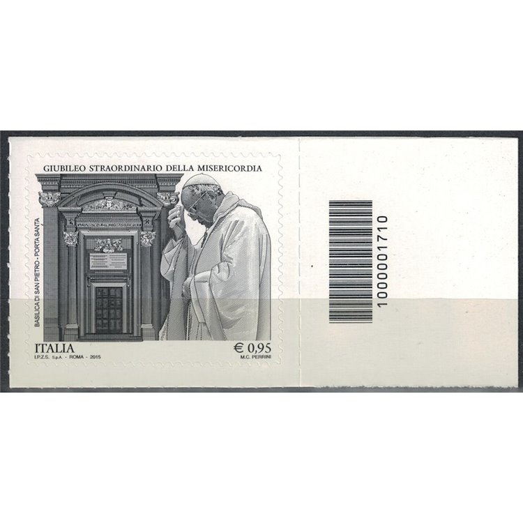 ITALIA 2015 Giubileo straordinario € 0,95 CB 1710 asd