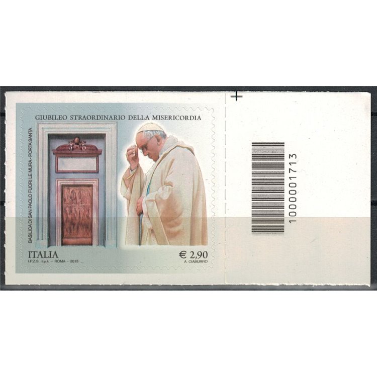ITALY 2015 Extraordinary Jubilee €2.90 CB 1713 asd