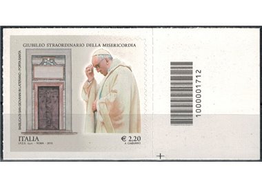 ITALIA 2015 Giubileo straordinario € 2,20 CB 1712 aid