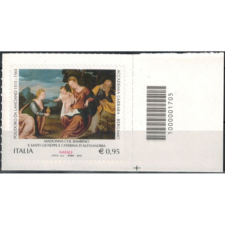 ITALIA 2015 Natale religioso CB 1705 aid