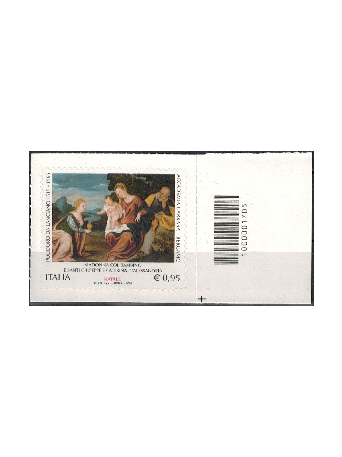 ITALIA 2015 Natale religioso CB 1705 aid