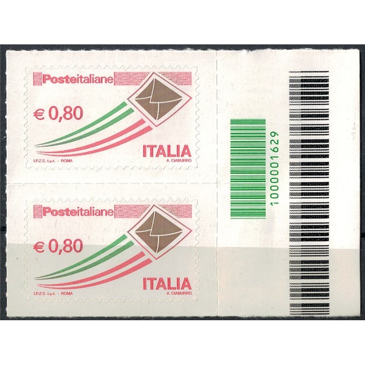 ITALIA 2014 Ordinaria € 0,80 CB 1629 dx