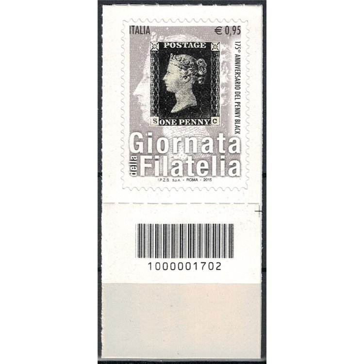 ITALY 2015 Philately Day CB 1702 aid
