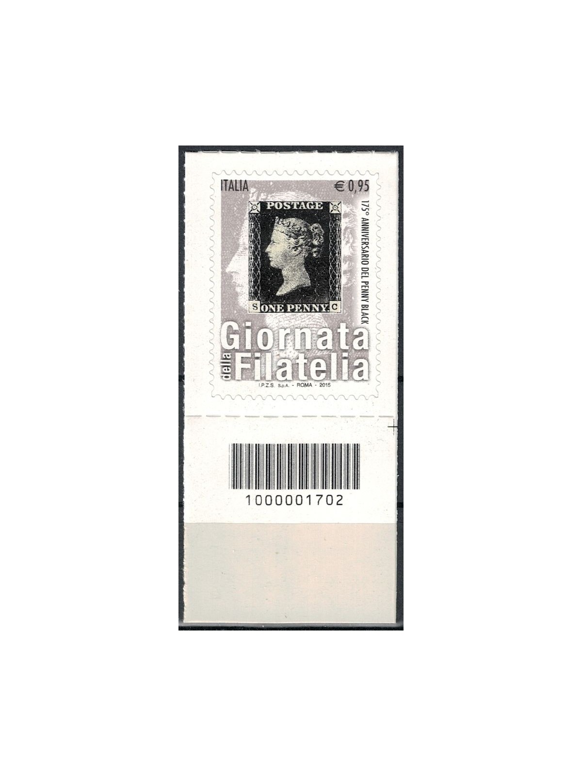 ITALY 2015 Philately Day CB 1702 aid