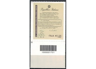 ITALY 2016 Female Prime Minister CB 1751 ais