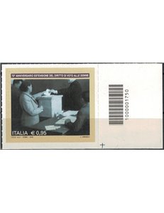 ITALY 2016 Women's right to vote CB 1750 aid