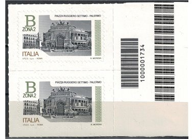 ITALY 2016 Italian Squares Palermo CB 1734