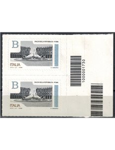 ITALY 2016 Squares of Italy Rome CB 1730