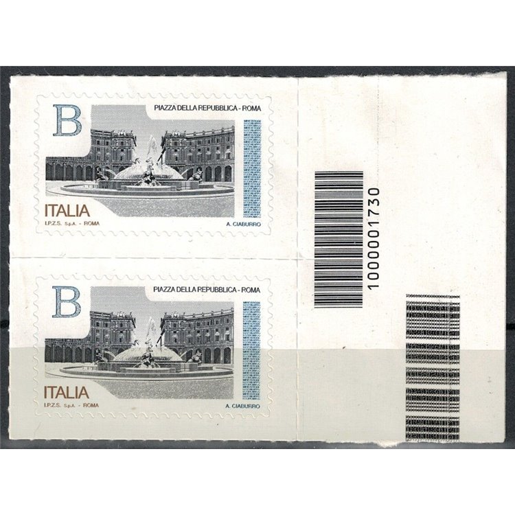 ITALY 2016 Squares of Italy Rome CB 1730