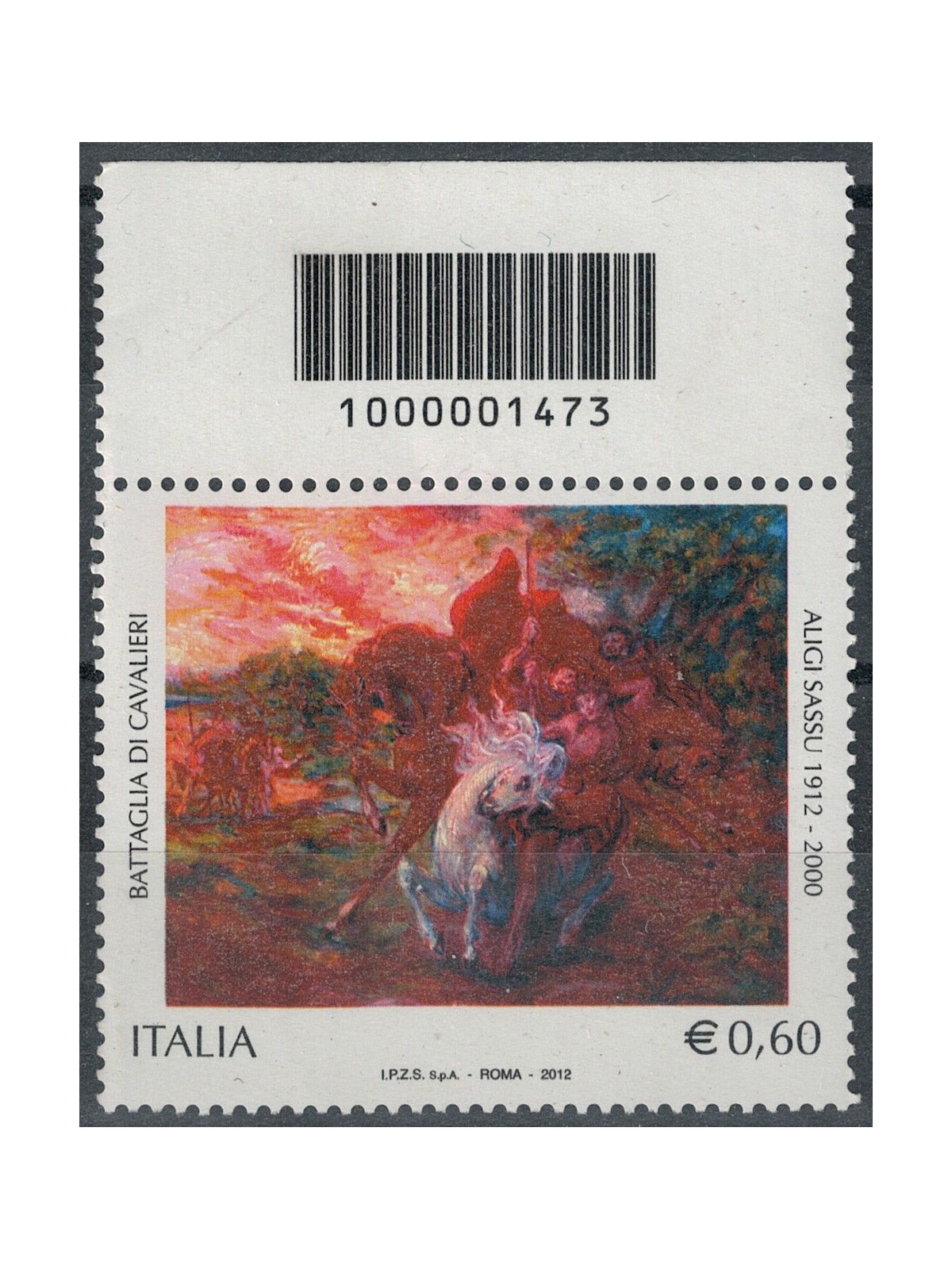 ITALIA 2012 Aligi Sassu CB 1473 alto
