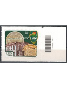 ITALY 2016 Riso Gallo CB 1753 asd