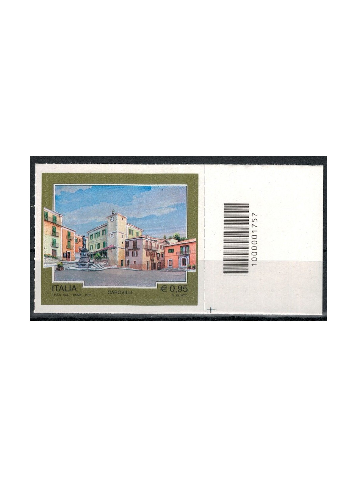 ITALY 2016 Tourism Carovilli CB 1757 aid