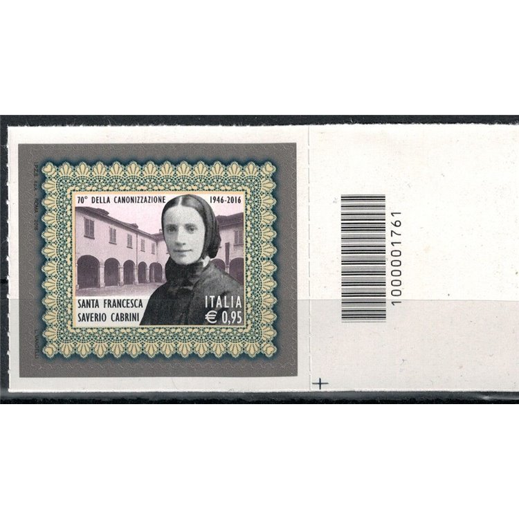 ITALY 2016 Francesca Saverio Cabrini CB 1761 aid