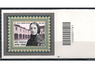 ITALY 2016 Francesca Saverio Cabrini CB 1761 aid