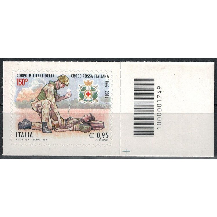 ITALY 2016 Red Cross CB 1749 aid
