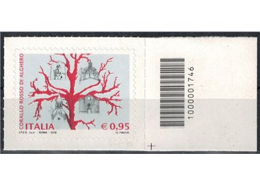 ITALY 2016 Red Coral of Alghero CB 1746 aid
