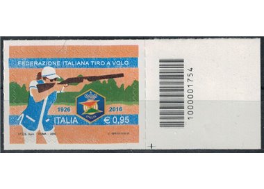 ITALY 2016 Italian Clay Shooting Federation CB 1754 aid