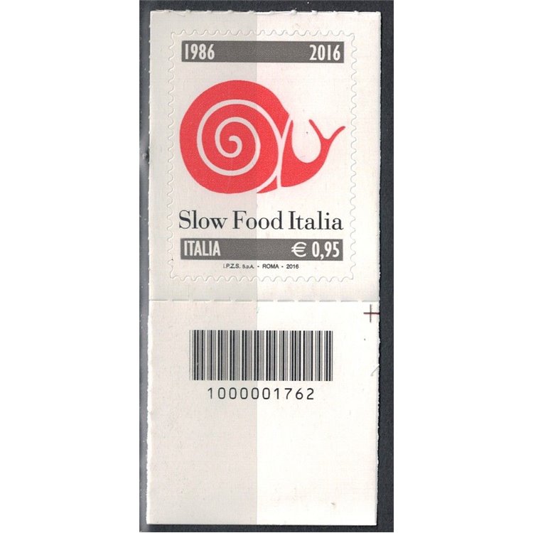 ITALY 2016 Slow food CB 1762 aid