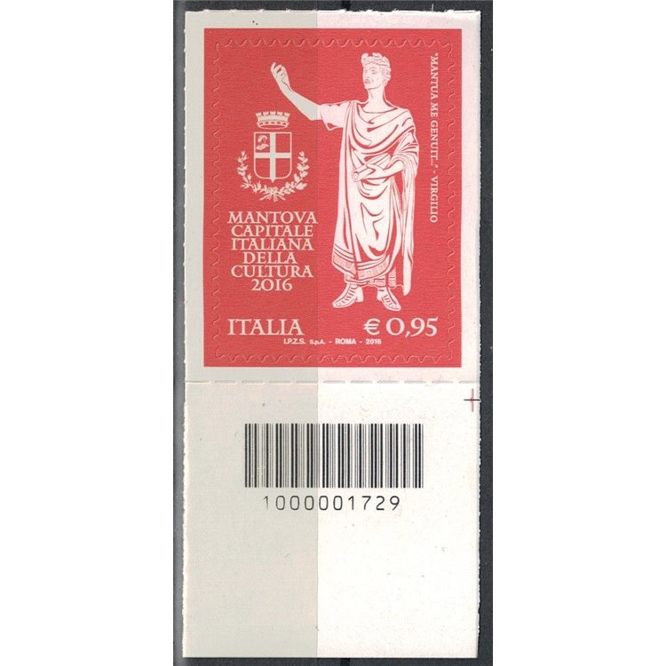 ITALY 2016 Mantua capital CB 1729 aid