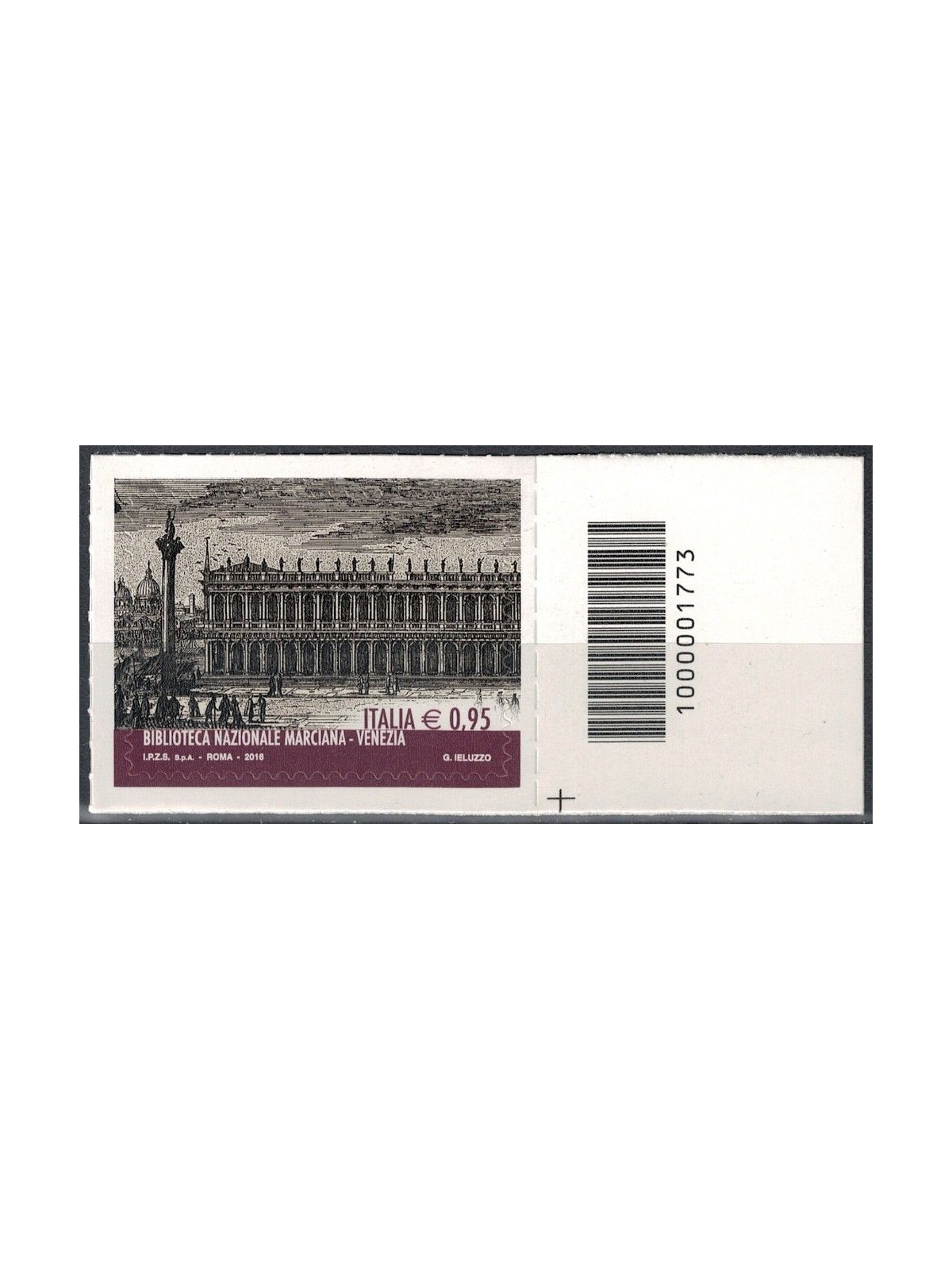 ITALIA 2016 Biblioteca Marciana CB 1773 aid