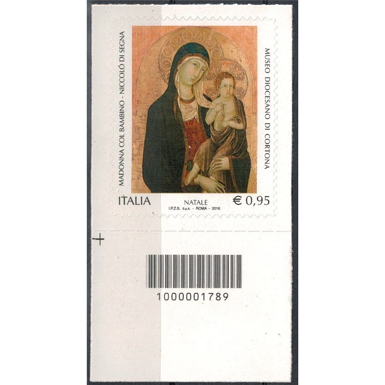 ITALIA 2016 Natale Religioso CB 1789 ais