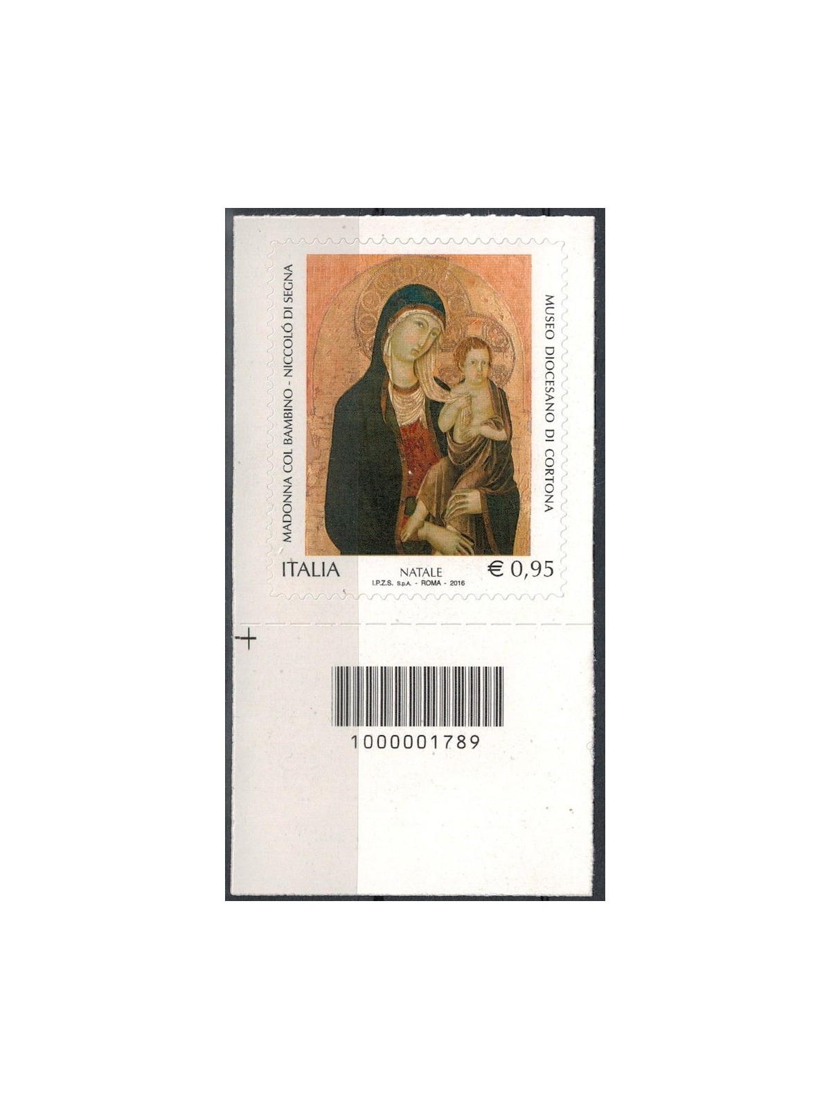 ITALIA 2016 Natale Religioso CB 1789 ais