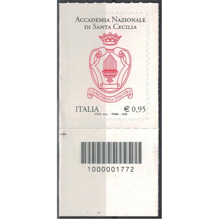 ITALY 2016 Academy of Santa Cecilia CB 1772 ais