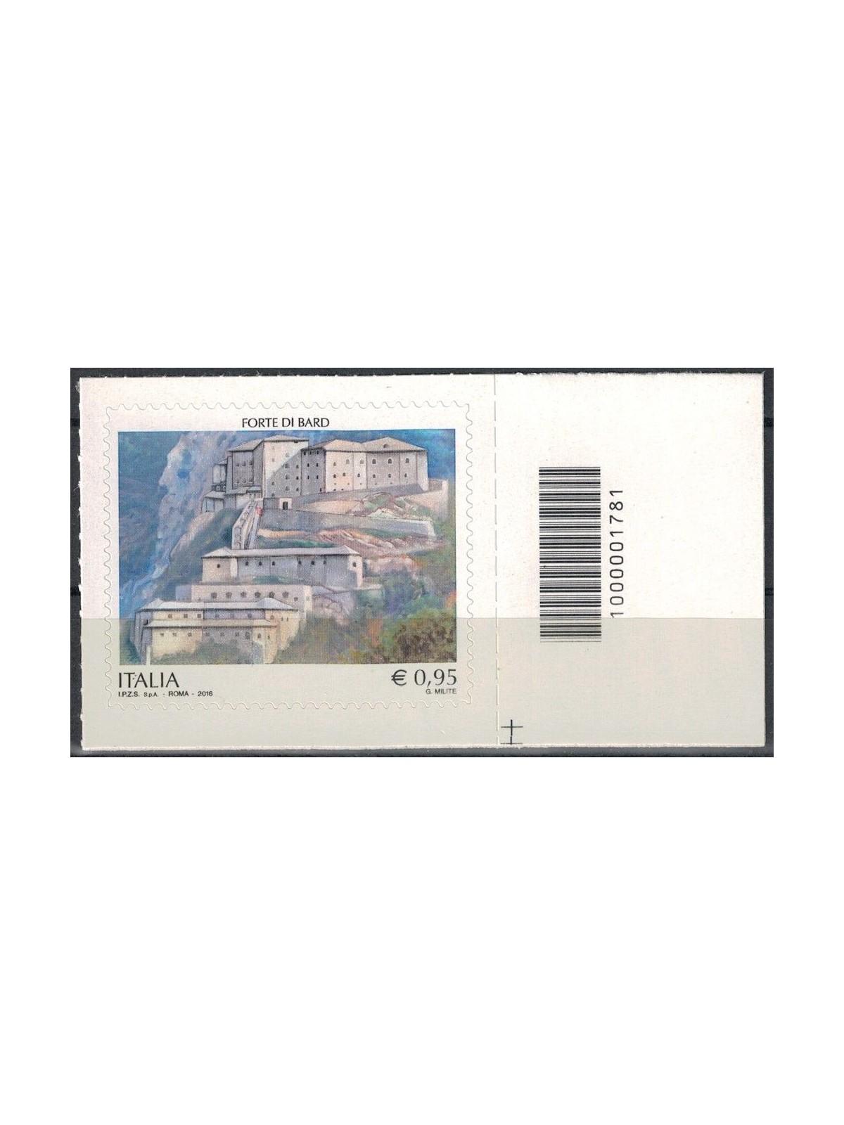 ITALIA 2016 Forte di Bard CB 1781 aid