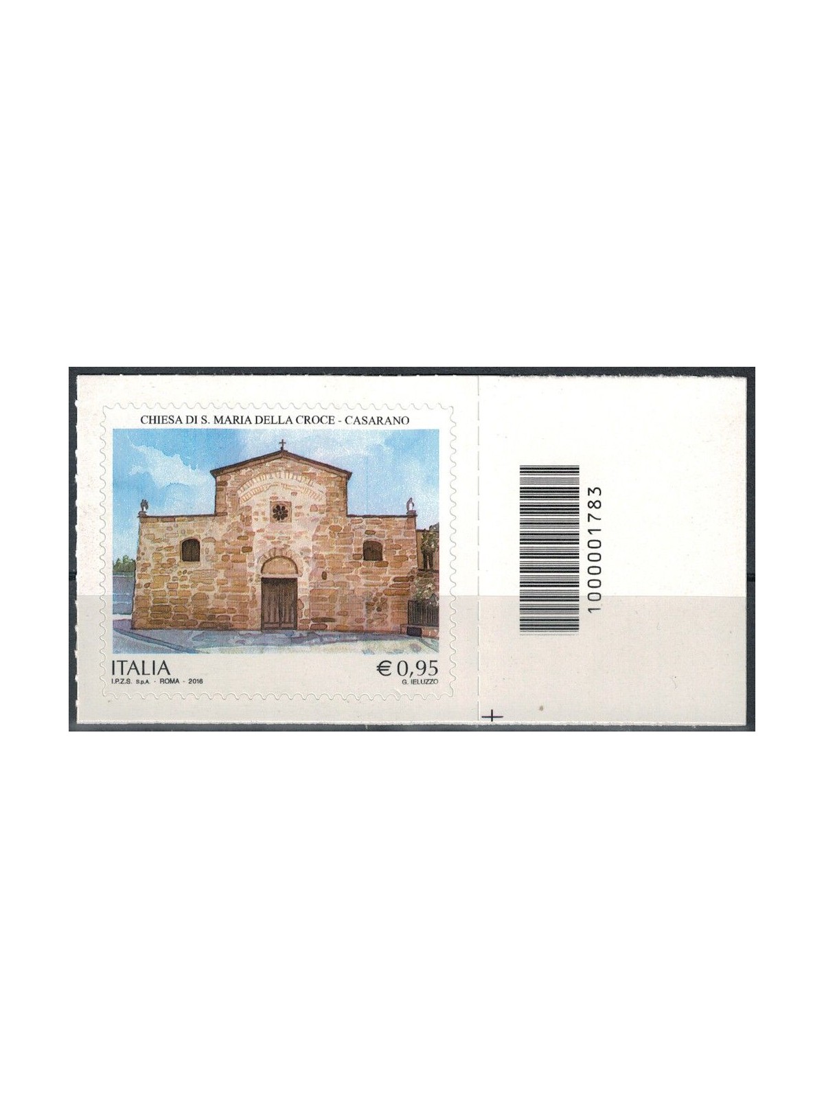 ITALY 2016 Santa Maria della Croce CB 1783 aid