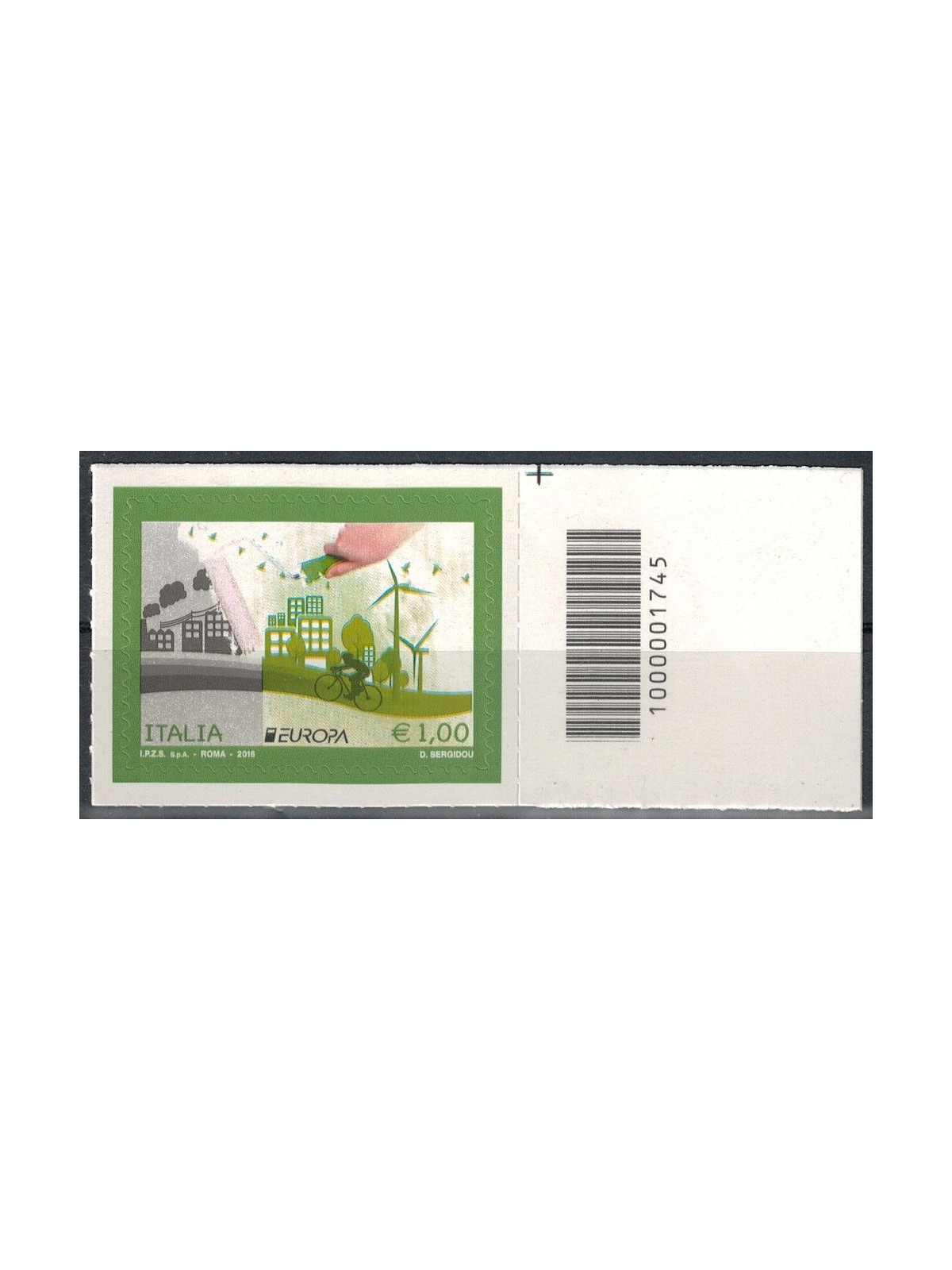 ITALY 2016 Europe CB 1745 asd