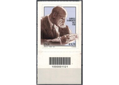 ITALY 2013 Gabriele d'Annunzio CB 1521 aid