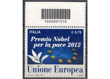ITALY 2012 Nobel Prize CB 1518 high