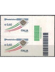 ITALY 2010 Ordinary € 0.60 Gold envelope CB 1222