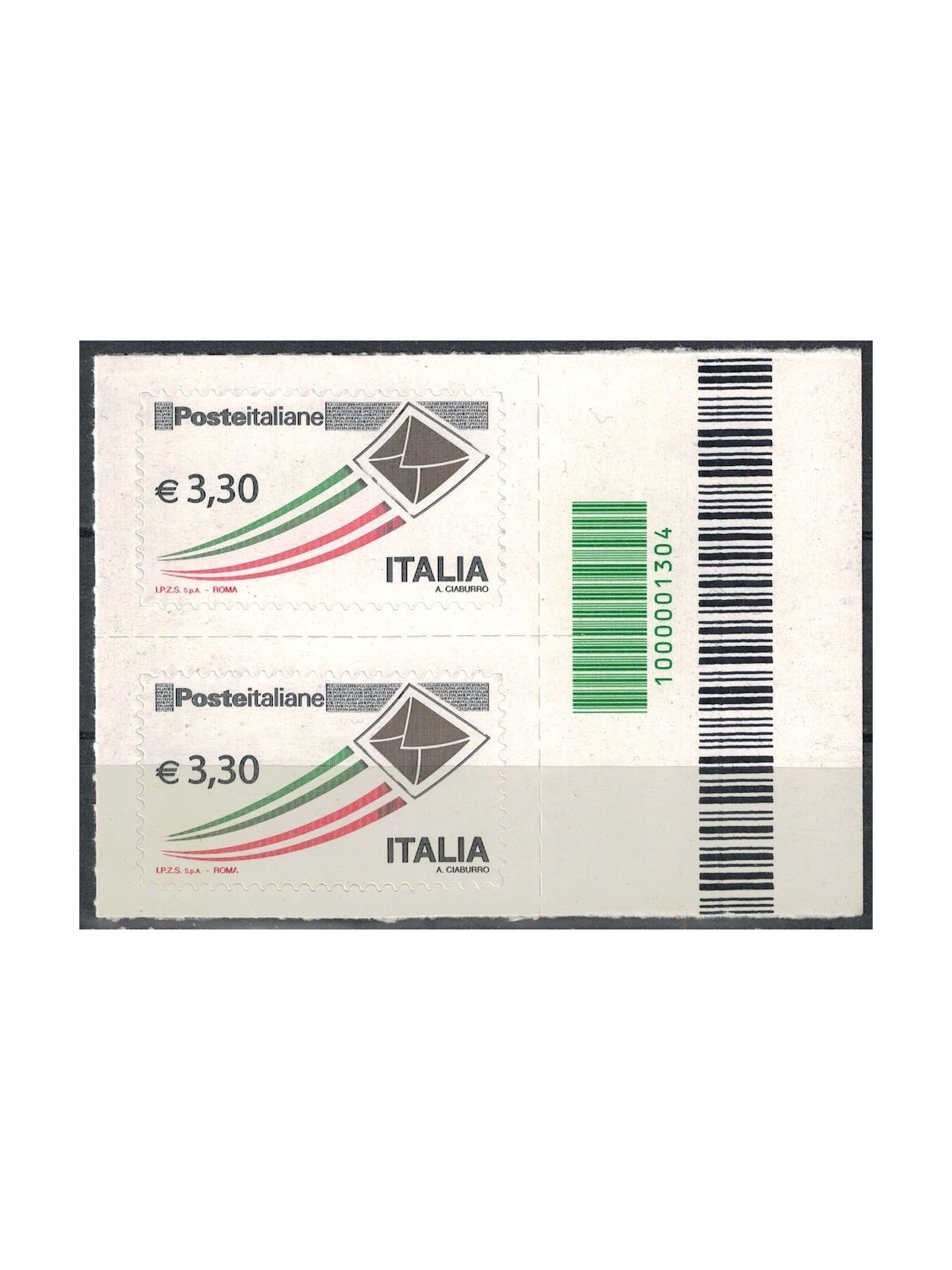 ITALY 2009 Ordinary € 3.30 CB 1304
