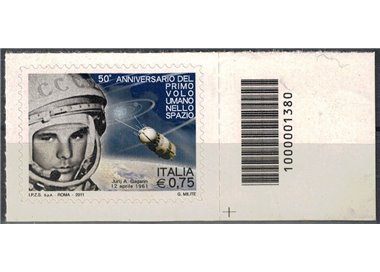 ITALIA 2011 Primo volo nello spazio CB 1380 aid