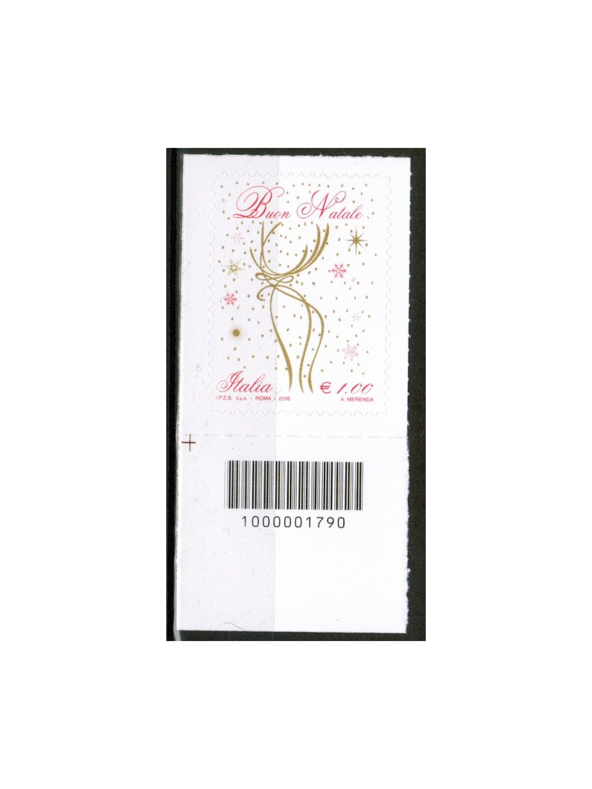 ITALY 2016 Secular Christmas CB 1790 ais