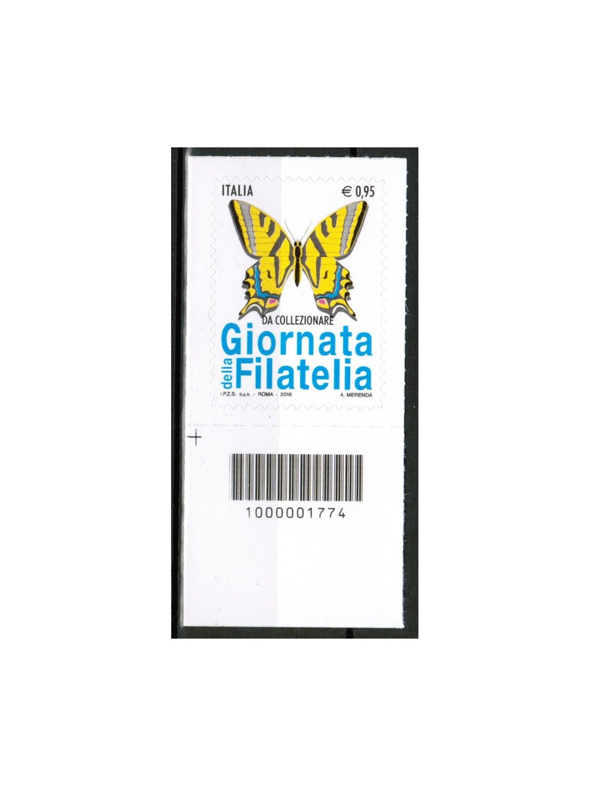 ITALIA 2016 Giornata della filatelia CB 1774 ais