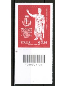 ITALIA 2016 Mantova capitale CB 1729 ais