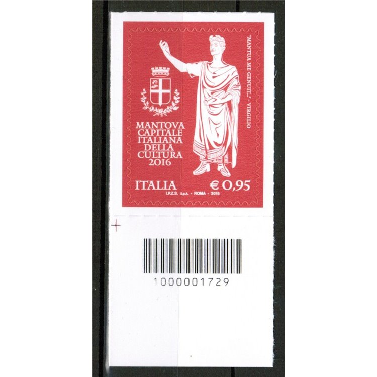 ITALY 2016 Mantua capital CB 1729 ais