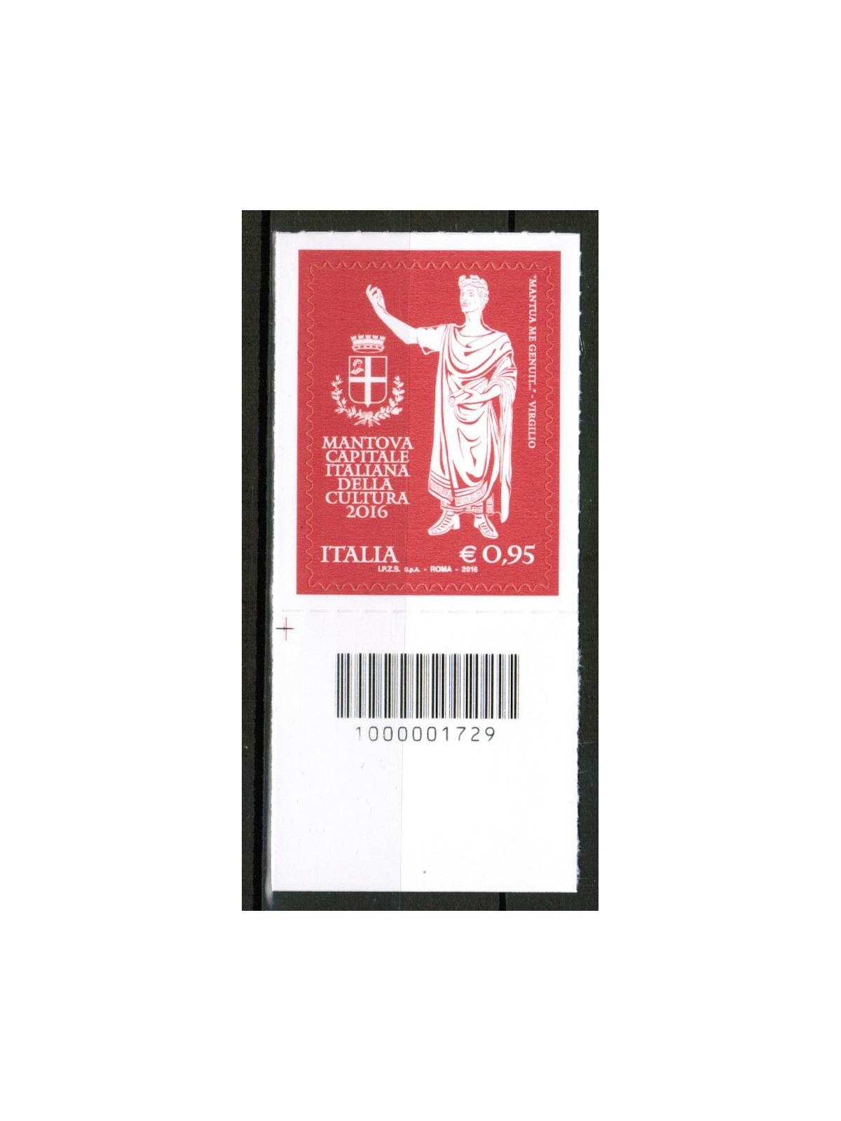 ITALY 2016 Mantua capital CB 1729 ais