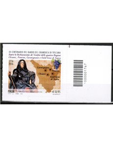 ITALIA 2016 Granduca di Toscana CB 1767 asd