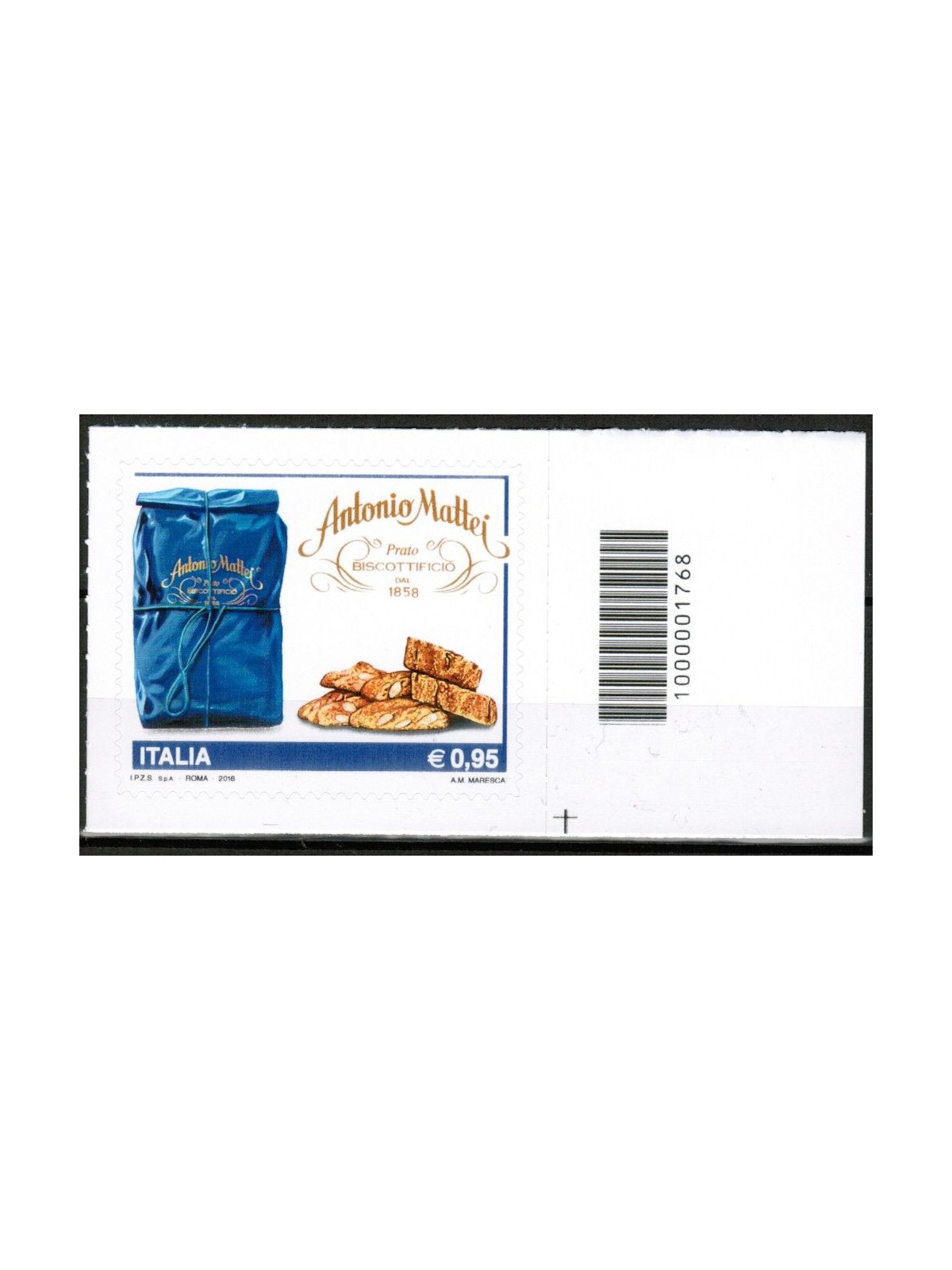 ITALY 2016 Biscottificio Mattei CB 1768 aid
