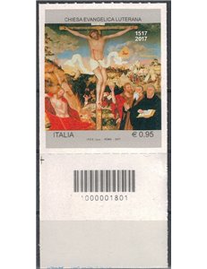 ITALIA 2017 Chiesa Evangelica Luterana CB 1801 ais
