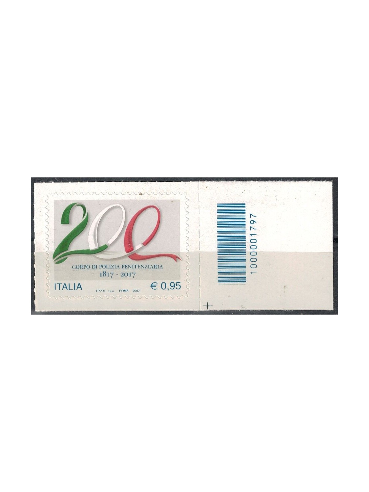 ITALY 2017 Penitentiary Police Corps CB 1797 aid