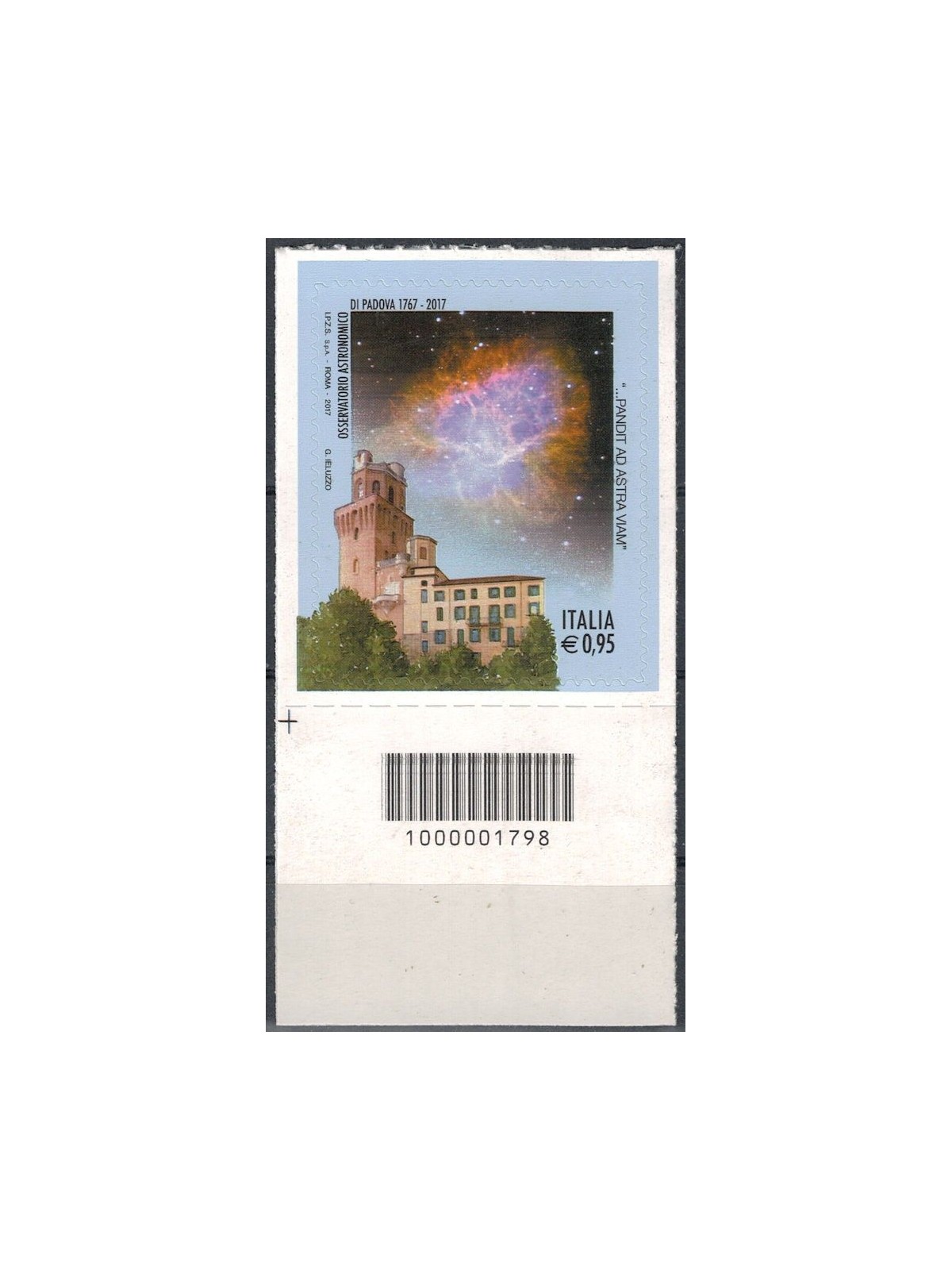 ITALY 2017 Astronomical Observatory of Padua CB 1798 ais